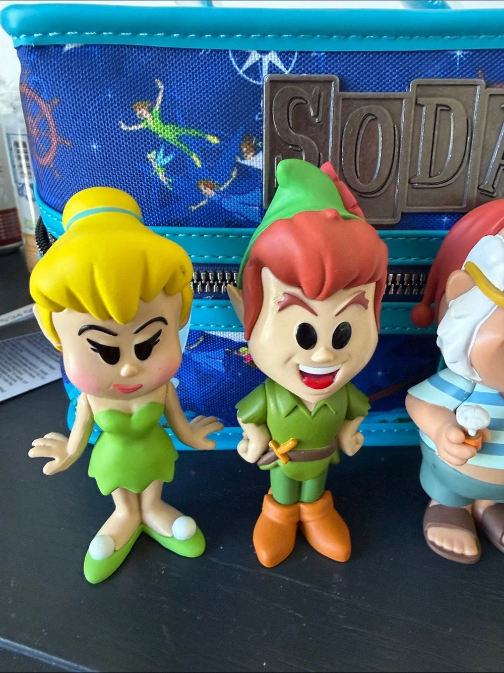 Disney Funko Vinyl Soda Peter Pan 6-Pack with Cooler & Smee Chase